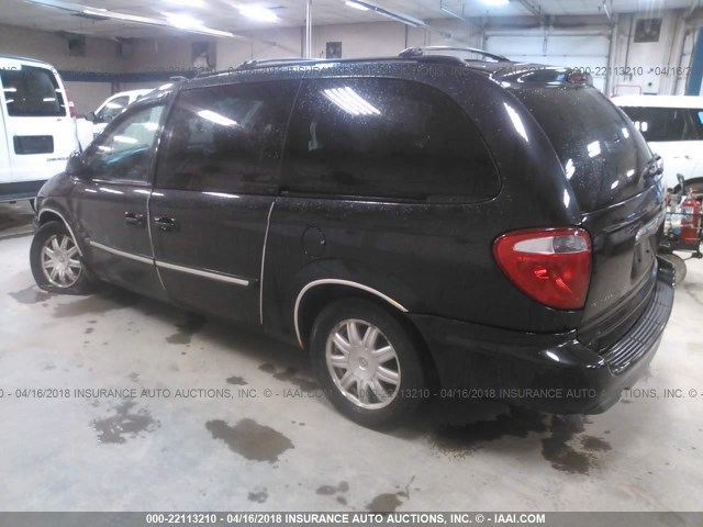 2A4GP54L66R841681 - 2006 CHRYSLER TOWN & COUNTRY TOURING BLACK photo 3