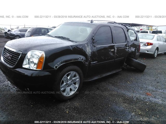 1GKS1AE04CR286136 - 2012 GMC YUKON SLE BLACK photo 2