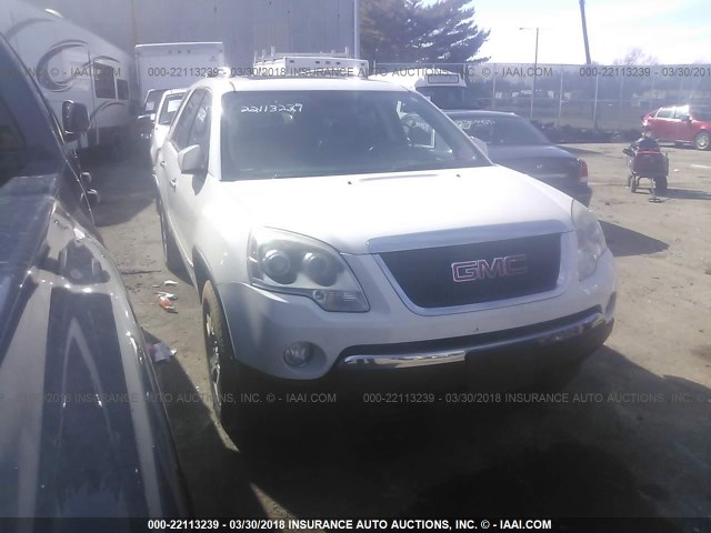 1GKEV33748J225775 - 2008 GMC ACADIA SLT-2 WHITE photo 1