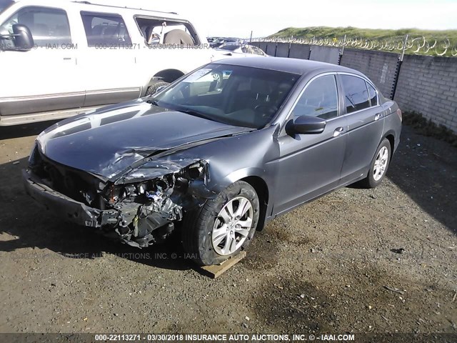 JHMCP26419C006916 - 2009 HONDA ACCORD LXP GRAY photo 2