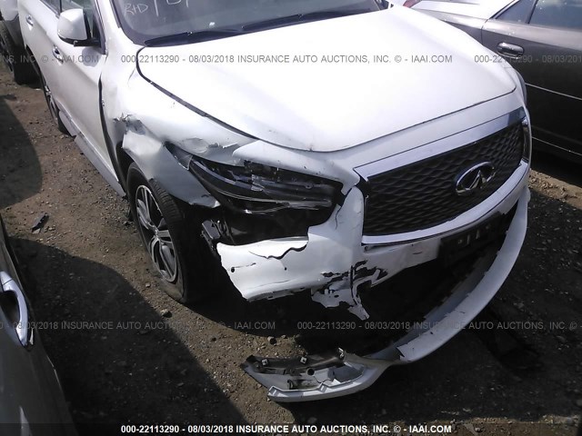 5N1AL0MMXGC530117 - 2016 INFINITI QX60 WHITE photo 6