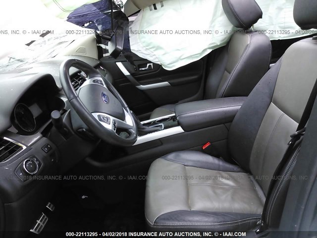 2FMDK3AK9DBC76903 - 2013 FORD EDGE SPORT BLACK photo 5