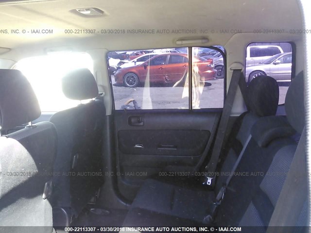 JTLKT324964091275 - 2006 TOYOTA SCION XB BLUE photo 8