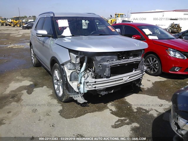 1FM5K7F87GGA79640 - 2016 FORD EXPLORER LIMITED 银色 照片 6