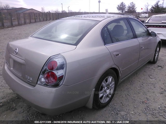 1N4AL11D16N318472 - 2006 NISSAN ALTIMA S/SL GOLD photo 4