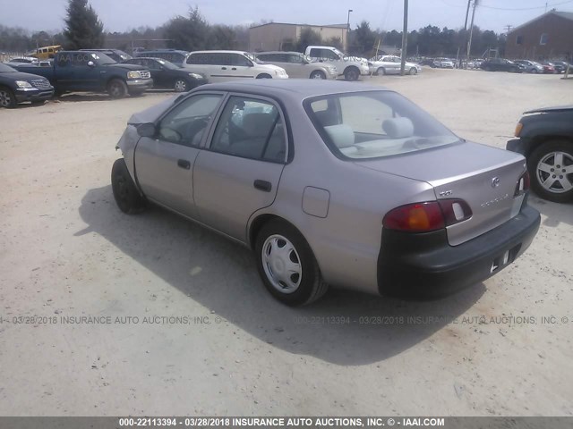 2T1BR12E4XC203888 - 1999 TOYOTA COROLLA VE/CE/LE 灰色 照片 3