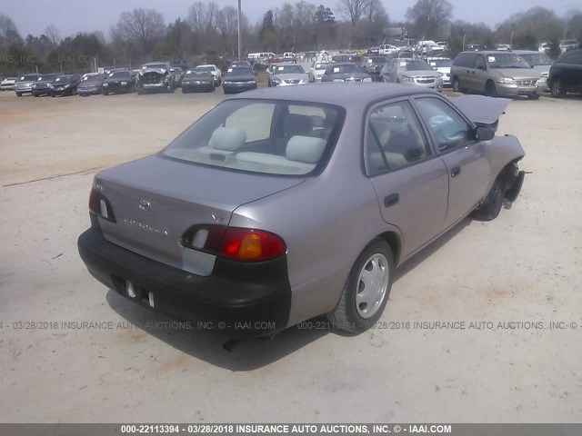 2T1BR12E4XC203888 - 1999 TOYOTA COROLLA VE/CE/LE 灰色 照片 4