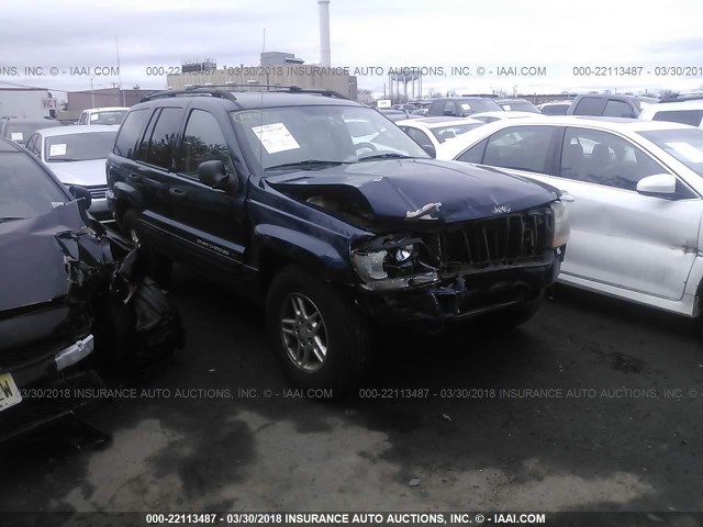 1J4GW48S74C188945 - 2004 JEEP GRAND CHEROKEE LAREDO/COLUMBIA/FREEDOM 蓝色 照片 1