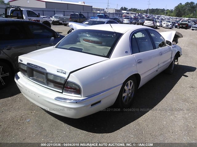 1G4CW54K354107608 - 2005 BUICK PARK AVENUE  WHITE photo 4