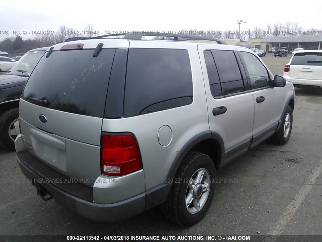 1FMZU73KX3UB92389 - 2003 FORD EXPLORER XLT/XLT SPORT/NBX SILVER photo 4