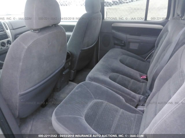 1FMZU73KX3UB92389 - 2003 FORD EXPLORER XLT/XLT SPORT/NBX SILVER photo 8