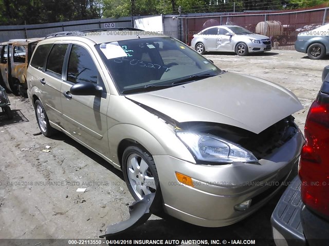 1FAHP36362W204101 - 2002 FORD FOCUS SE/SE COMFORT/ZTW/SE SPRT GOLD photo 1