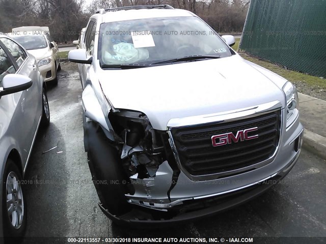 2GKFLTEK7G6302405 - 2016 GMC TERRAIN SLE SILVER photo 6