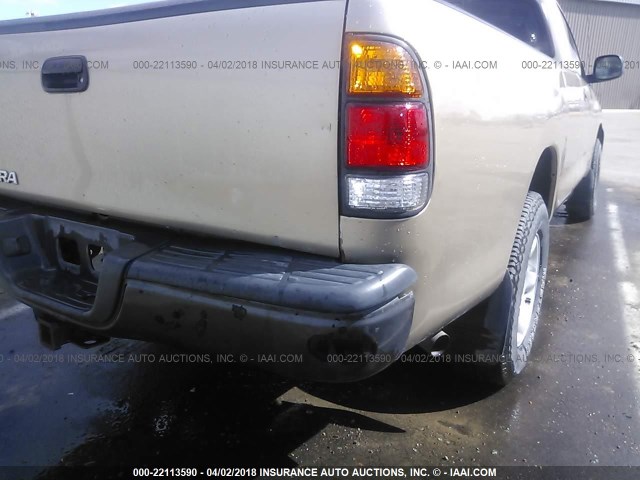 5TBJN32193S374601 - 2003 TOYOTA TUNDRA Champagne photo 6