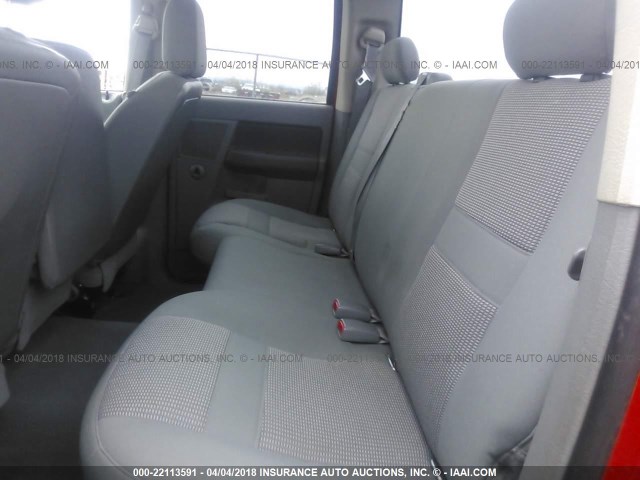 1D7KS28A07J578654 - 2007 DODGE RAM 2500 ST/SLT 红色 照片 8