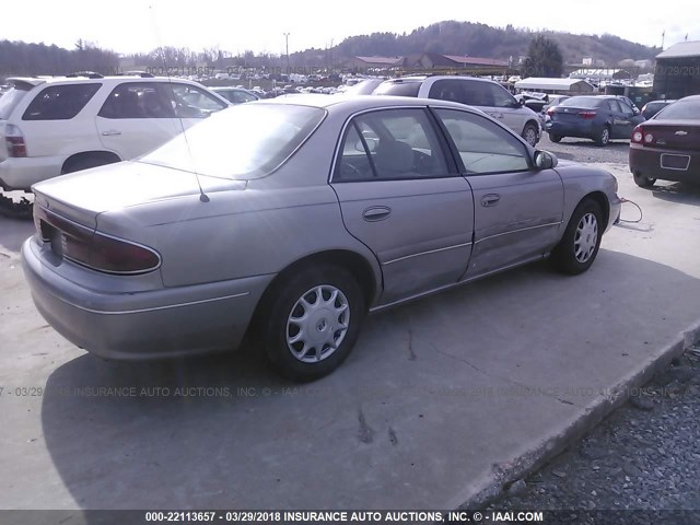 2G4WS52M2W1587232 - 1998 BUICK CENTURY CUSTOM SILVER photo 4