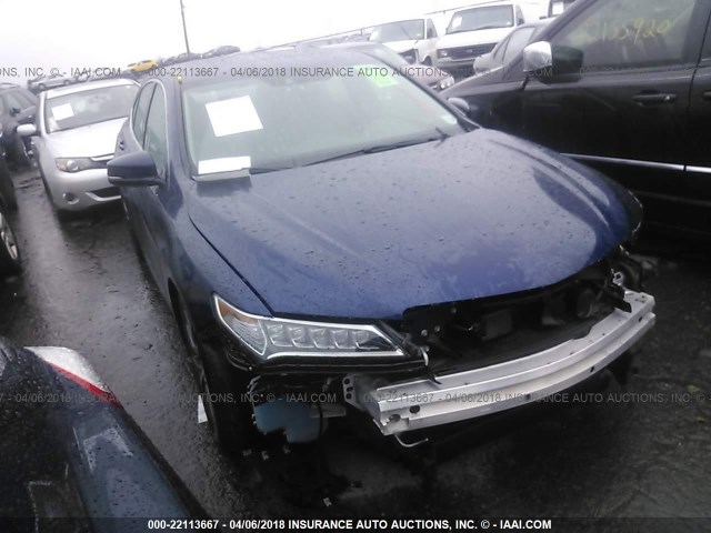 19UUB3F72HA001594 - 2017 ACURA TLX ADVANCE 蓝色 照片 1