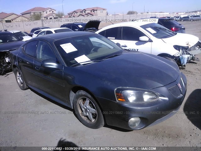 2G2WP522841363744 - 2004 PONTIAC GRAND PRIX GT GRAY photo 1