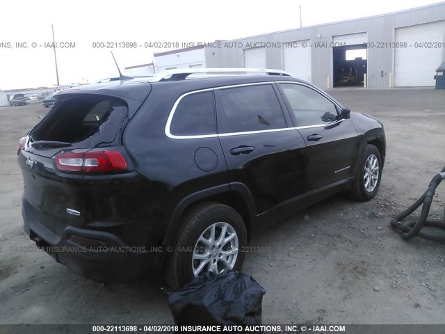1C4PJMCS0HW631808 - 2017 JEEP CHEROKEE LATITUDE Қара фото 4