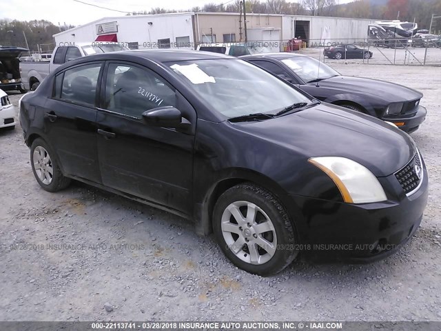 3N1AB61E58L655994 - 2008 NISSAN SENTRA 2.0/2.0S/2.0SL BLACK photo 1