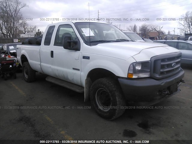 1FTSX31P63EC38377 - 2003 FORD F350 SRW SUPER DUTY WHITE photo 1