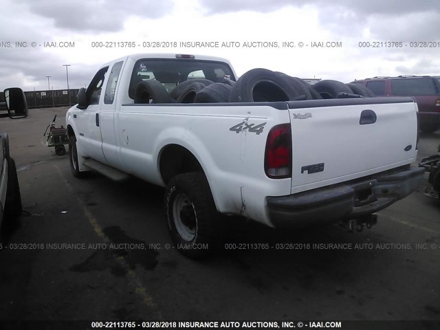 1FTSX31P63EC38377 - 2003 FORD F350 SRW SUPER DUTY WHITE photo 3