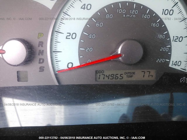 4T1BF3EK1AU113643 - 2010 TOYOTA CAMRY SE/LE/XLE 红色 照片 7