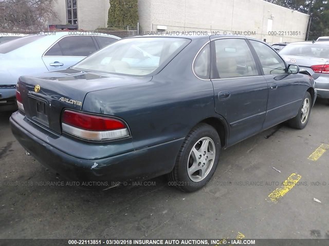 4T1BF12B6VU176560 - 1997 TOYOTA AVALON XL/XLS BLUE photo 4