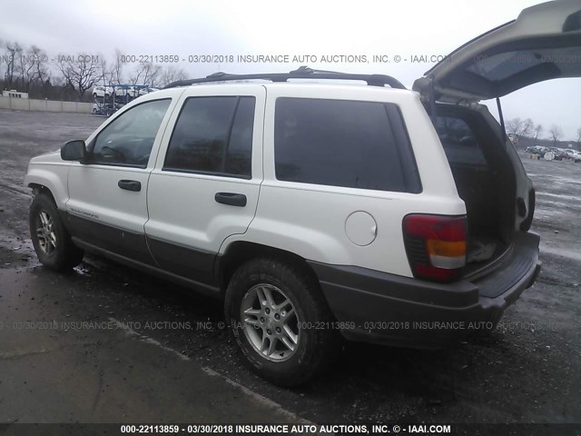 1J4GW48N64C408165 - 2004 JEEP GRAND CHEROKEE LAREDO/COLUMBIA/FREEDOM 白色 照片 3