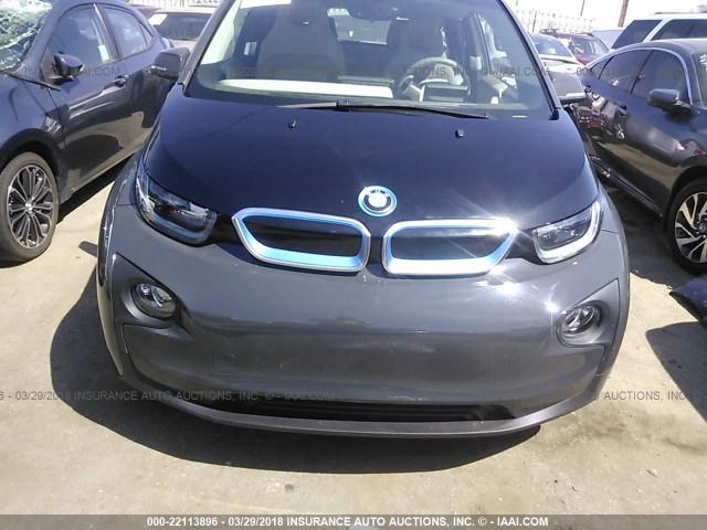 WBY1Z2C58EV286010 - 2014 BMW I3 BEV GRAY photo 6