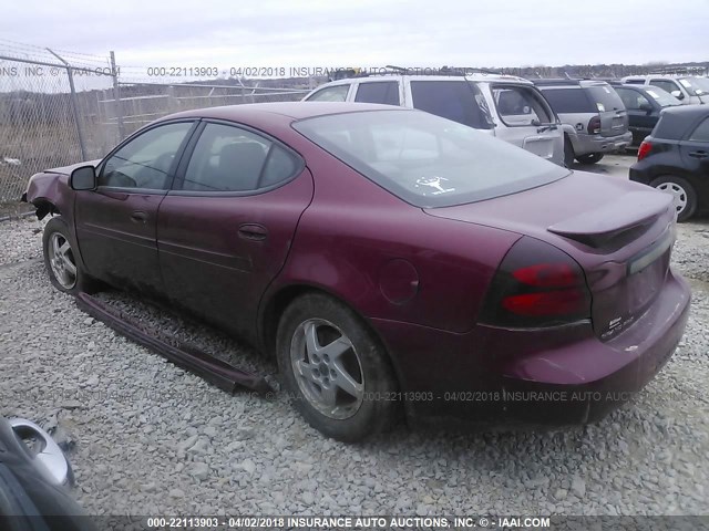 2G2WP522151205795 - 2005 PONTIAC GRAND PRIX Tünd qırmızı foto 3