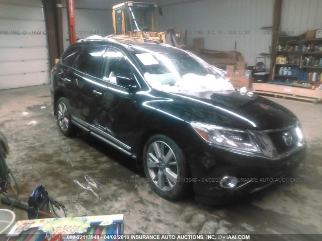 5N1AR2MM1GC625143 - 2016 NISSAN PATHFINDER S/SV/SL/PLATINUM 黑色 照片 1