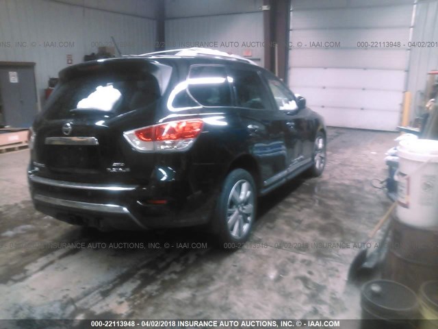 5N1AR2MM1GC625143 - 2016 NISSAN PATHFINDER S/SV/SL/PLATINUM 黑色 照片 4