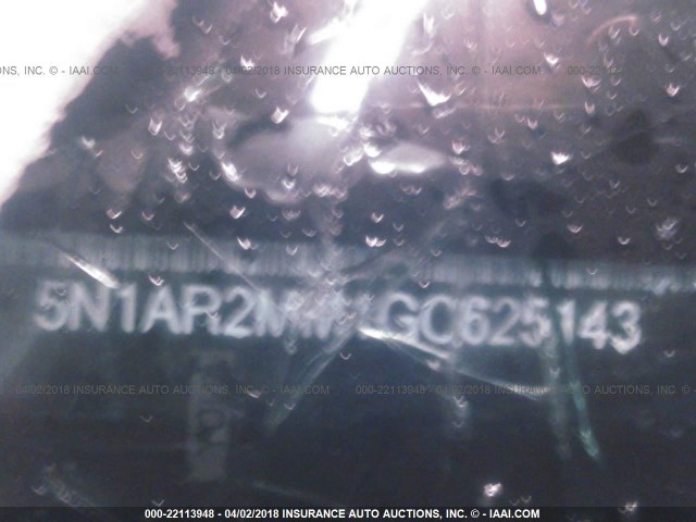 5N1AR2MM1GC625143 - 2016 NISSAN PATHFINDER S/SV/SL/PLATINUM 黑色 照片 9