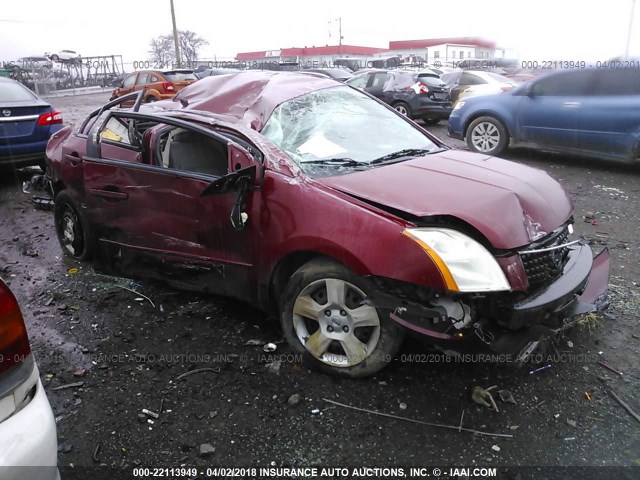 3N1AB61E58L718785 - 2008 NISSAN SENTRA 2.0/2.0S/2.0SL RED photo 1