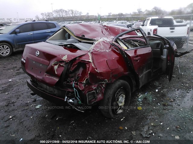 3N1AB61E58L718785 - 2008 NISSAN SENTRA 2.0/2.0S/2.0SL RED photo 4