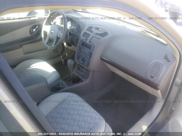 1G1ZT54815F206632 - 2005 CHEVROLET MALIBU LS GOLD photo 5