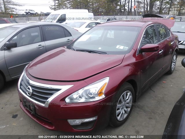 1N4AL3AP7FC582667 - 2015 NISSAN ALTIMA 2.5/S/SV/SL RED photo 2