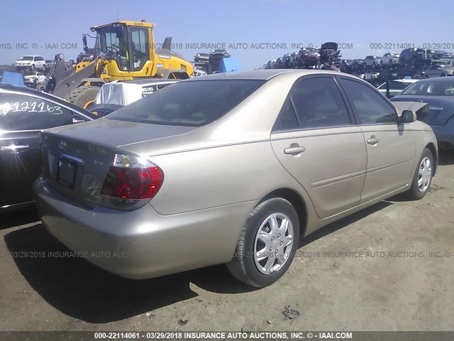 4T1BE32K66U713640 - 2006 TOYOTA CAMRY LE/XLE/SE 金色 照片 4