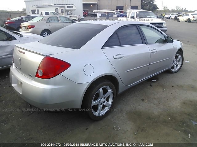 1G2ZG57N184122764 - 2008 PONTIAC G6 SE SILVER photo 4