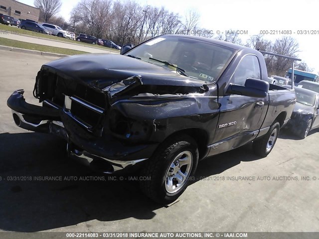 1D7HA16KX5J510362 - 2005 DODGE RAM 1500 ST BLACK photo 2