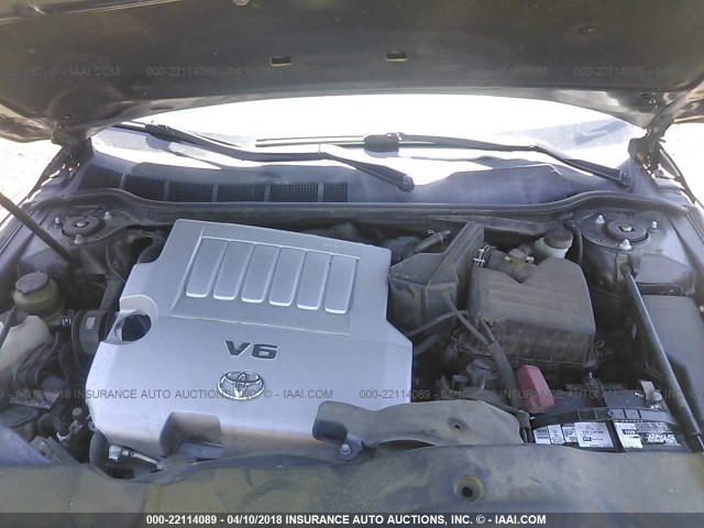 JTNBK46K573022342 - 2007 TOYOTA CAMRY NEW GENERAT LE/XLE/SE GRAY photo 10