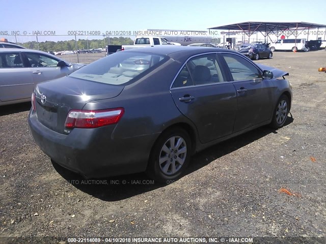 JTNBK46K573022342 - 2007 TOYOTA CAMRY NEW GENERAT LE/XLE/SE GRAY photo 4