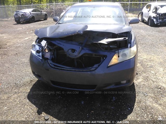 JTNBK46K573022342 - 2007 TOYOTA CAMRY NEW GENERAT LE/XLE/SE GRAY photo 6