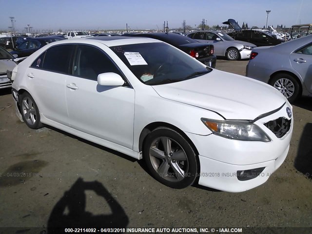4T1BF3EK4AU548852 - 2010 TOYOTA CAMRY SE/LE/XLE WHITE photo 1