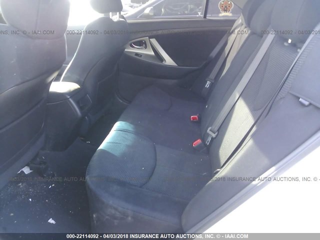 4T1BF3EK4AU548852 - 2010 TOYOTA CAMRY SE/LE/XLE WHITE photo 8