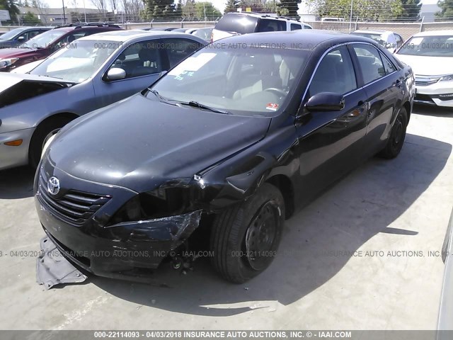 4T1BE46K89U903217 - 2009 TOYOTA CAMRY SE/LE/XLE BLACK photo 2