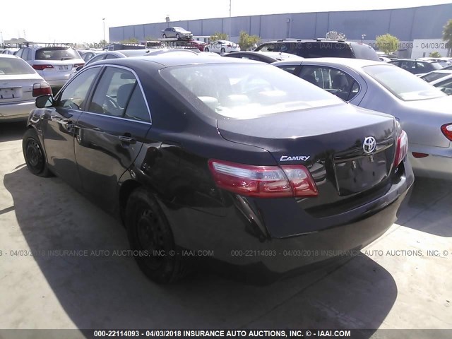 4T1BE46K89U903217 - 2009 TOYOTA CAMRY SE/LE/XLE BLACK photo 3