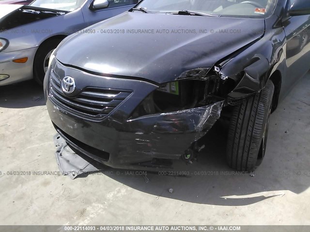 4T1BE46K89U903217 - 2009 TOYOTA CAMRY SE/LE/XLE BLACK photo 6