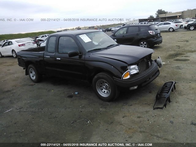 4TAVL52N1WZ004156 - 1998 TOYOTA TACOMA XTRACAB BLACK photo 1